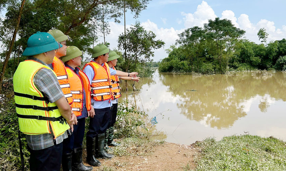  Lũ trên sông Thương trên báo động 3, sông Cầu dưới báo động 3